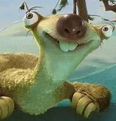 Image result for Sid Sloth Unhappy
