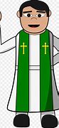 Image result for Catholic Priest Clip Art
