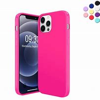 Image result for A Pink Silicone Apple Case On a Black iPhone