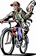 Image result for Newspaper Delivery Boy Clip Art