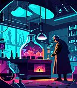 Image result for Evil Lab Concept Art