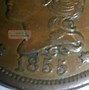 Image result for 1855 Large Cent