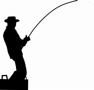 Image result for Man Fishing Silhouette Clip Art
