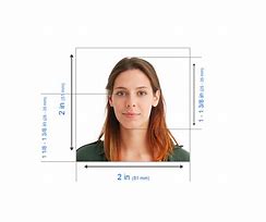 Image result for 2 Inch Passport Photo Size