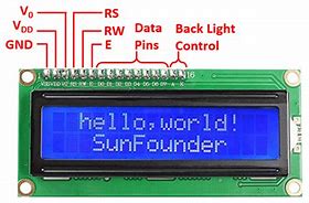 Image result for LCD 1602A I2C Arduino