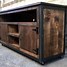 Image result for Industrial Farmhouse TV Stand