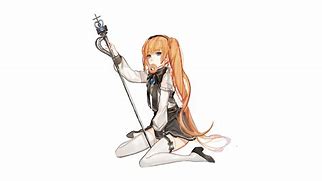 Image result for Anime Girl Holding Staff