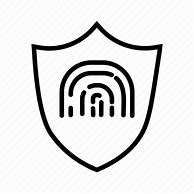 Image result for Cyber Security Fingerprint Icon Set PNG