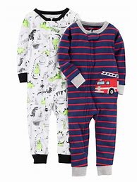 Image result for Footless Toddler Boy Pajama Sets