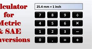 Image result for mm to Fractional Inch Conversion Chart