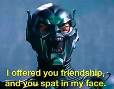 Image result for Green Goblin Face Meme