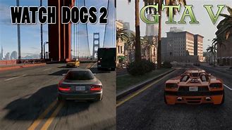 Image result for GTA V vs Watch Dogs 2