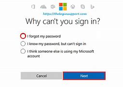 Image result for Hotmail Password Reset