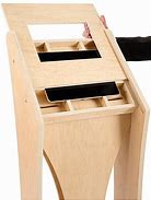 Image result for Wooden iPad Floor Stand