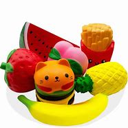 Image result for Giaint Sqishy Food Toys