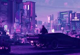 Image result for Cyberpunk Neon City