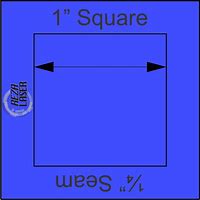 Image result for 1 Inch Square