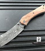 Image result for Custom Folding Cleaver Pocket Knife