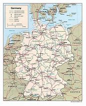 Image result for Germany Map with Rivers
