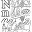 Image result for Preschool Letter N Coloring Pages
