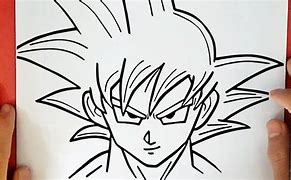 Image result for Como Dibujar a Goku Con Lapiz Facil