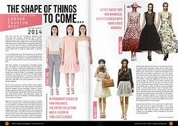Image result for Fashion Magazine Layout Design