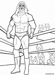 Image result for Wrestler Coloring Pages