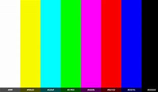 Image result for No Signal Colors