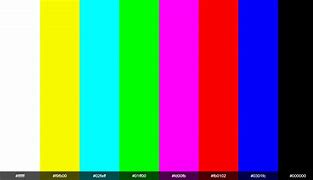 Image result for TV Color Bars