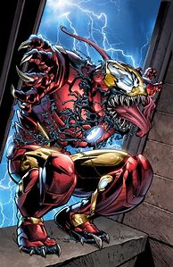 Image result for Venom Iron Man Dtawing