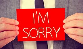 Image result for Someone Saying Sorry