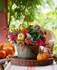 Image result for Fall Basket Decorating Ideas