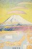 Image result for Black Grey Gold Print of Mt. Fuji
