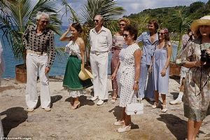 Image result for Princess Margaret at Mustique John Bindon