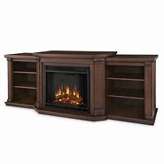 Image result for Oak Electric Fireplace Media Console