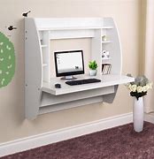 Image result for Wall Shelf above the Computer Desk