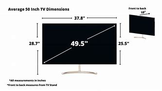 Image result for 5.5 Inches TV Dimension