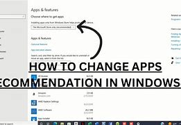 Image result for Change Recommendation Settings