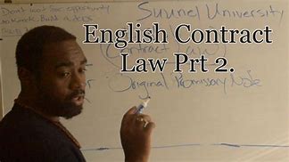 Image result for English Contract Law