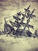 Image result for Sunk Ship Drawing