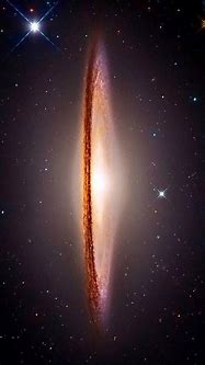 Image result for Sombrero Galaxy Black Hole