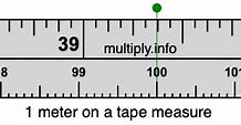 Image result for Things That Are 1 Meter Long