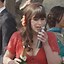 Image result for Zooey Deschanel New Girl Red