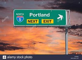 Image result for Interstate 5 Oregon Signage