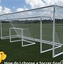 Image result for Soccer Goal Dimensions