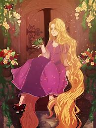 Image result for Rapunzel Illustration
