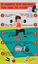 Image result for 10 Things Not to Do in the Gym Postr