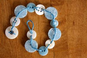 Image result for How to Make a Button Bracelet
