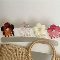 Image result for flowers claws hair clip set