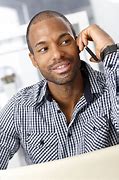 Image result for Black Guy On the Phone